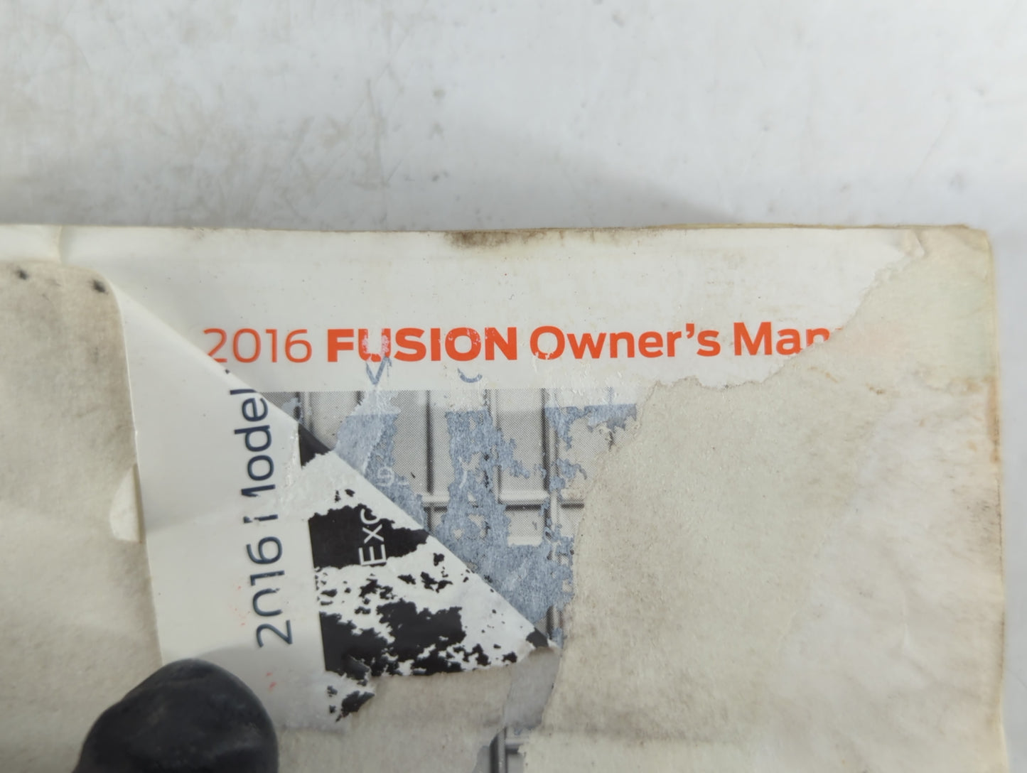 2016 Ford Fusion Owners Manual Book Guide OEM Used Auto Parts - Oemusedautoparts1.com