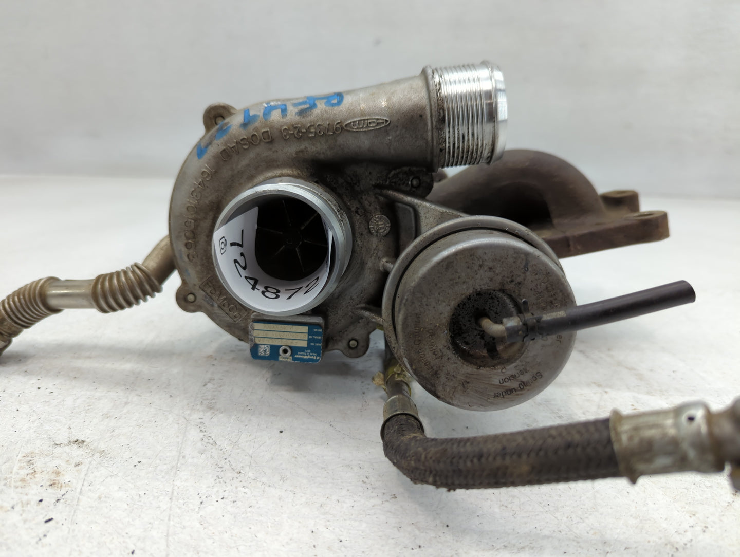 2014 Ford Fusion Turbocharger Turbo Charger Super Charger Supercharger - Oemusedautoparts1.com
