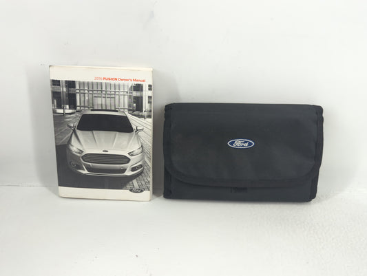 2016 Ford Fusion Owners Manual Book Guide P/N:GE5J 19A321 AA OEM Used Auto Parts - Oemusedautoparts1.com