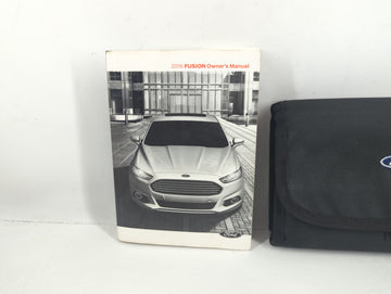 2016 Ford Fusion Owners Manual Book Guide P/N:GE5J 19A321 AA OEM Used Auto Parts