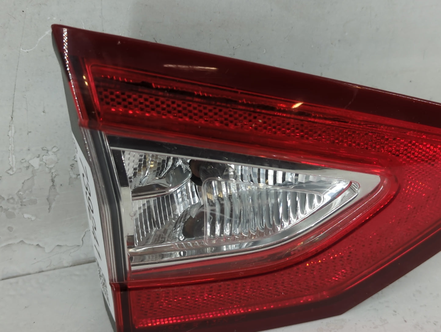 2013-2016 Ford Fusion Tail Light Assembly Driver Left OEM P/N:DS73-13A603-AD Fits Fits 2013 2014 2015 2016 OEM Used Auto Par