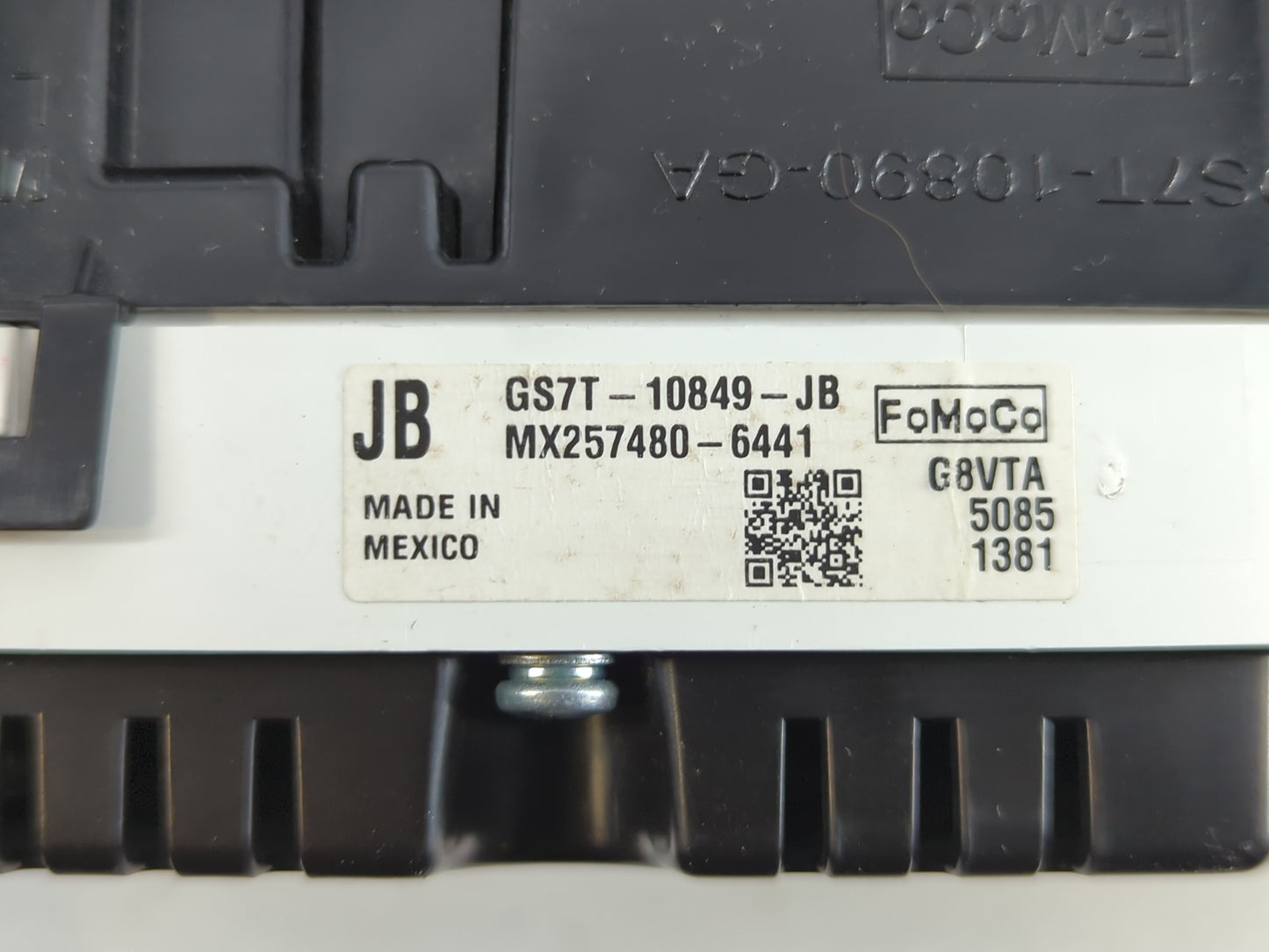 2016 Ford Fusion Instrument Cluster Speedometer Gauges P/N:GS7T-10849-JC Fits OEM Used Auto Parts - Oemusedautoparts1.com