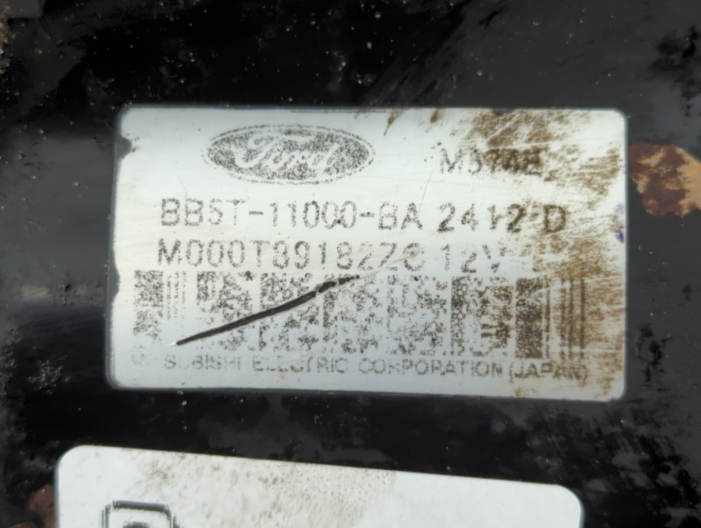 2013-2016 Ford Fusion Car Starter Motor Solenoid OEM P/N:M000T89182ZC BB5T-11000-BA Fits Fits 2013 2014 2015 2016 OEM Used A