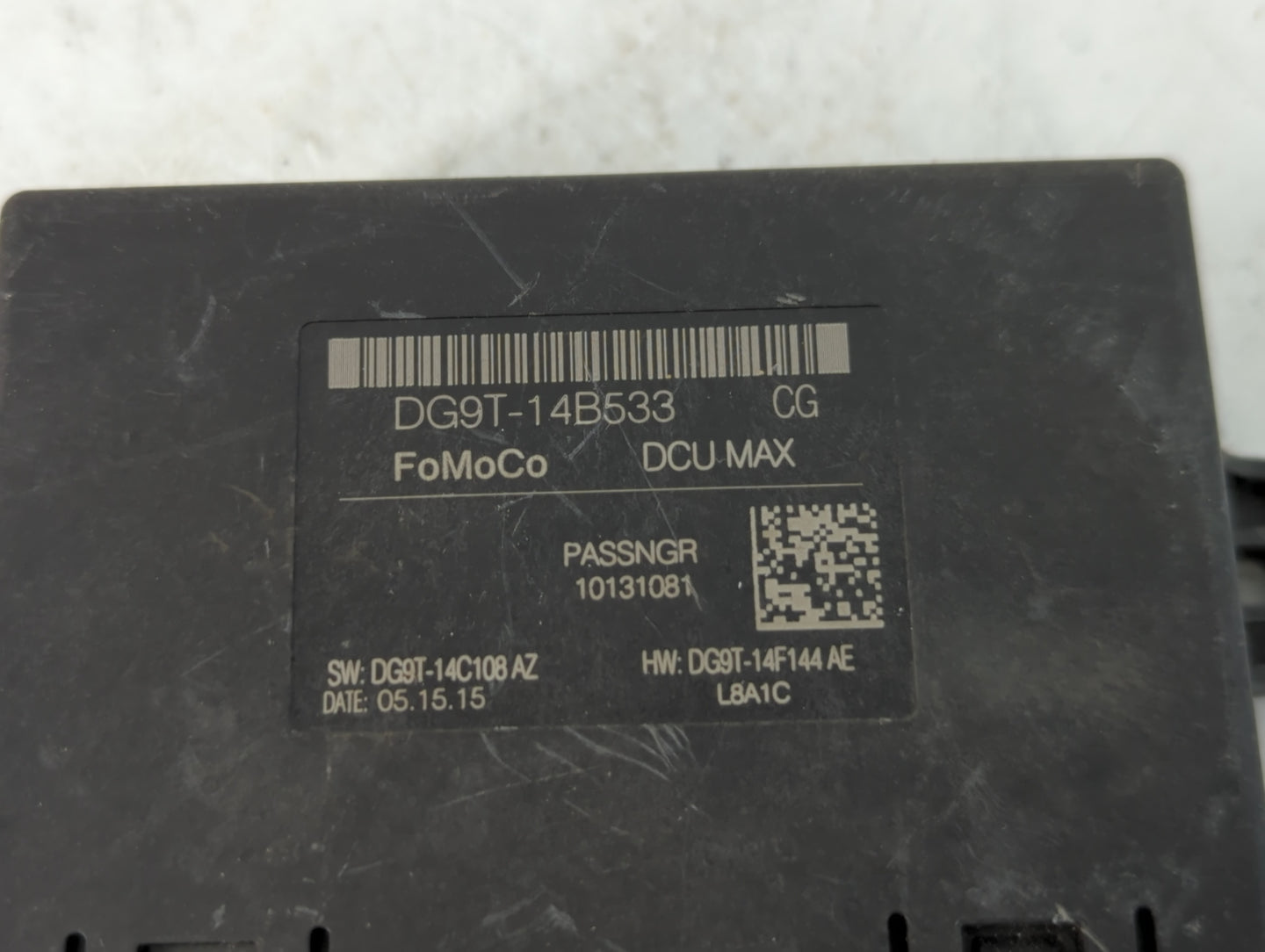2014-2020 Ford Fusion Door Control Module Dg9t-14b533 Cg - Oemusedautoparts1.com