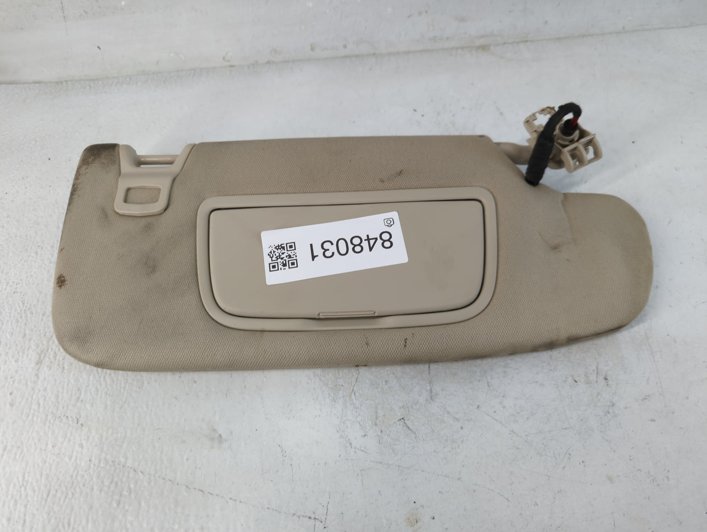 2015-2016 Ford Fusion Sun Visor Shade Replacement Passenger Right Mirror Fits Fits 2015 2016 OEM Used Auto Parts - Oemusedau