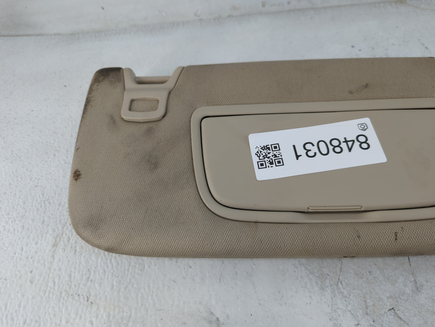2015-2016 Ford Fusion Sun Visor Shade Replacement Passenger Right Mirror Fits Fits 2015 2016 OEM Used Auto Parts - Oemusedau