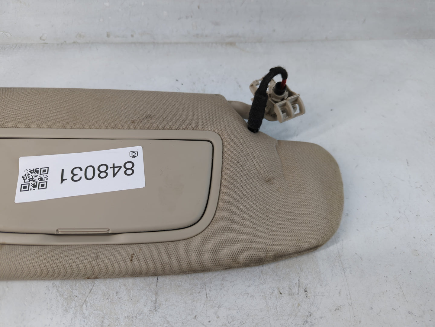 2015-2016 Ford Fusion Sun Visor Shade Replacement Passenger Right Mirror Fits Fits 2015 2016 OEM Used Auto Parts - Oemusedau