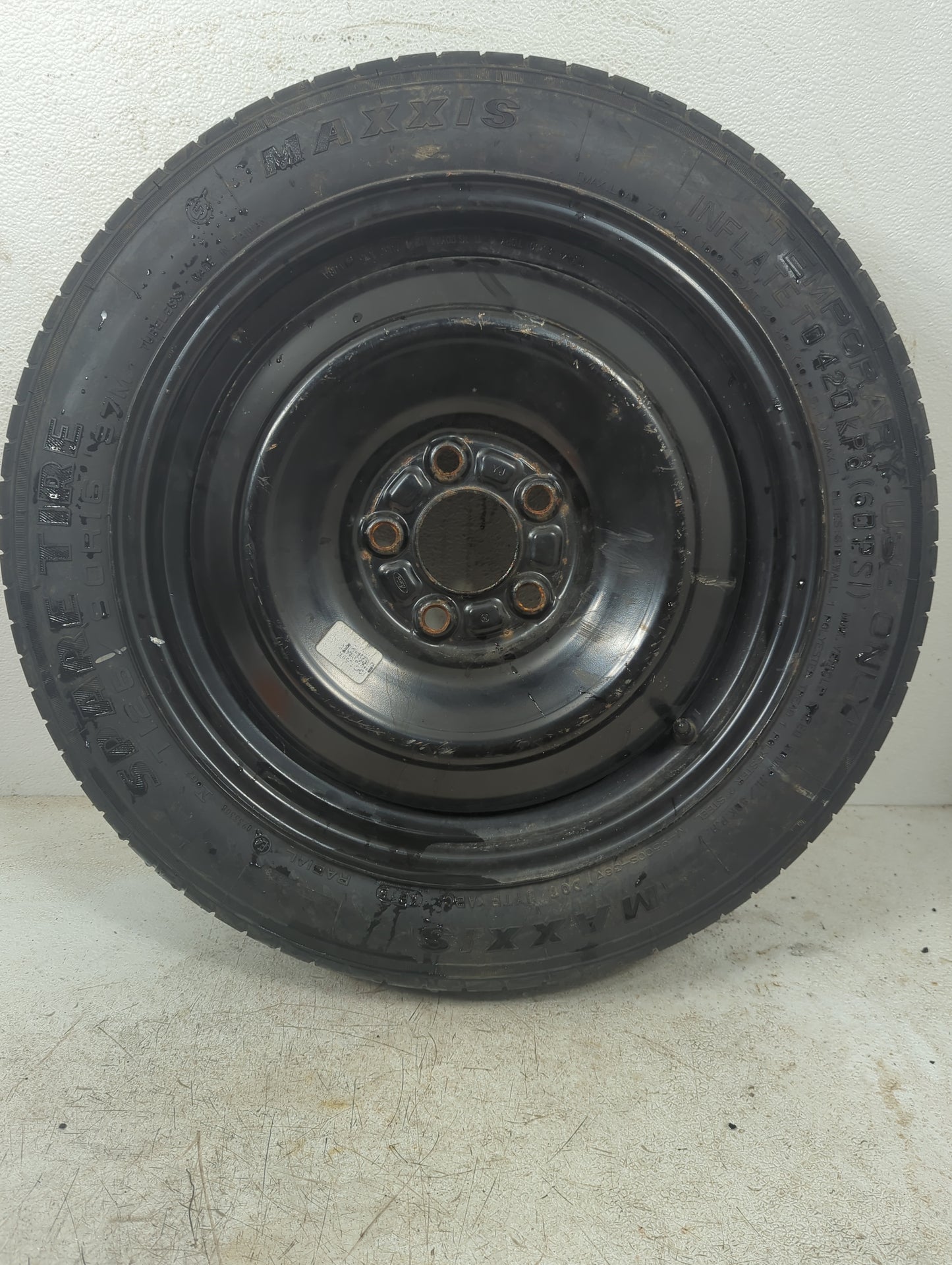 2013-2020 Ford Fusion Spare Donut Tire Wheel Rim Oem 892400 - Oemusedautoparts1.com
