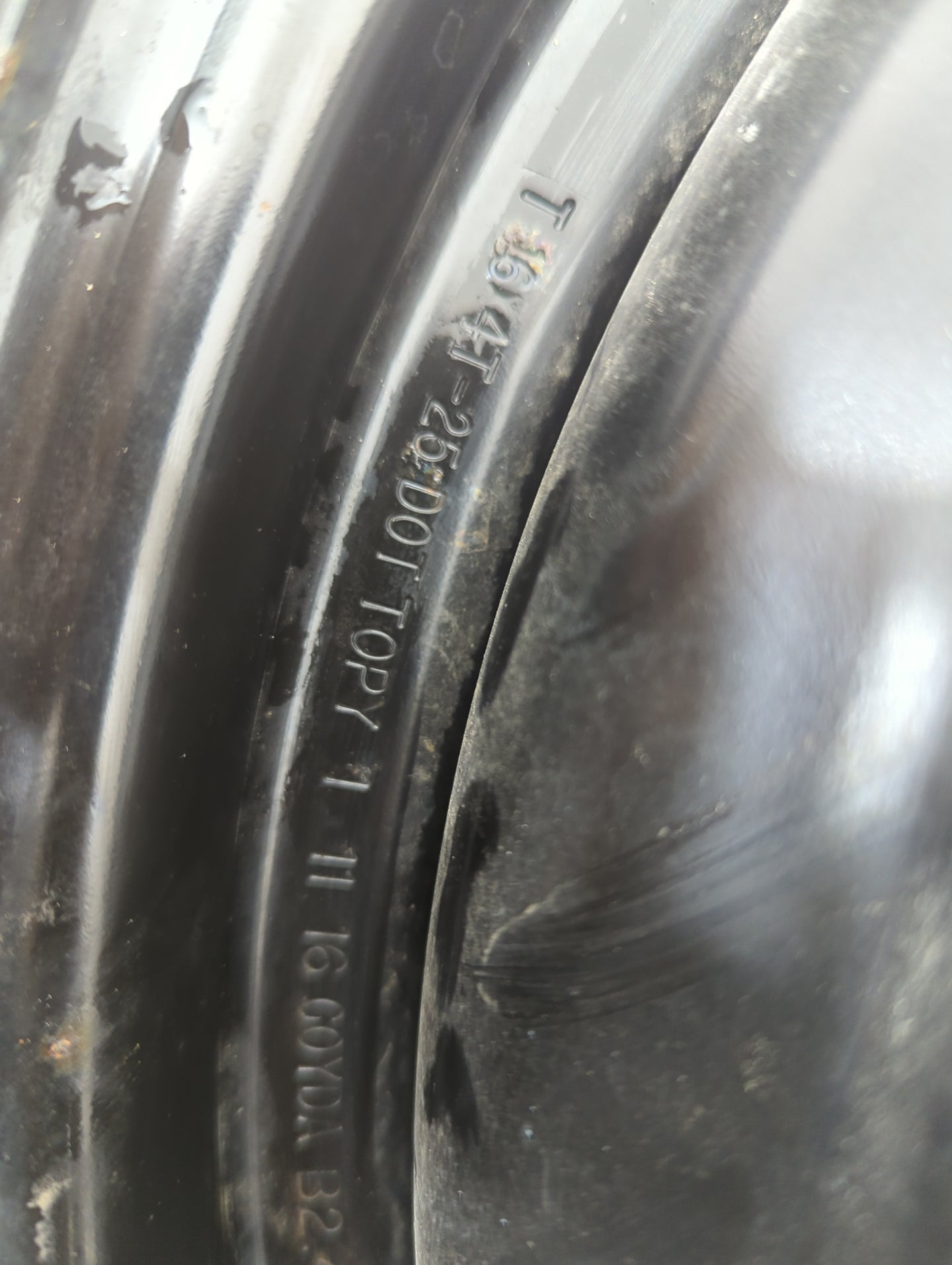 2013-2020 Ford Fusion Spare Donut Tire Wheel Rim Oem 892400 - Oemusedautoparts1.com