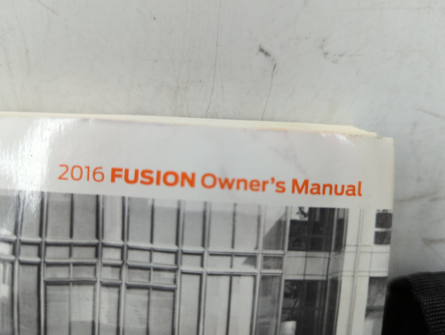 2016 Ford Fusion Owners Manual Book Guide OEM Used Auto Parts - Oemusedautoparts1.com