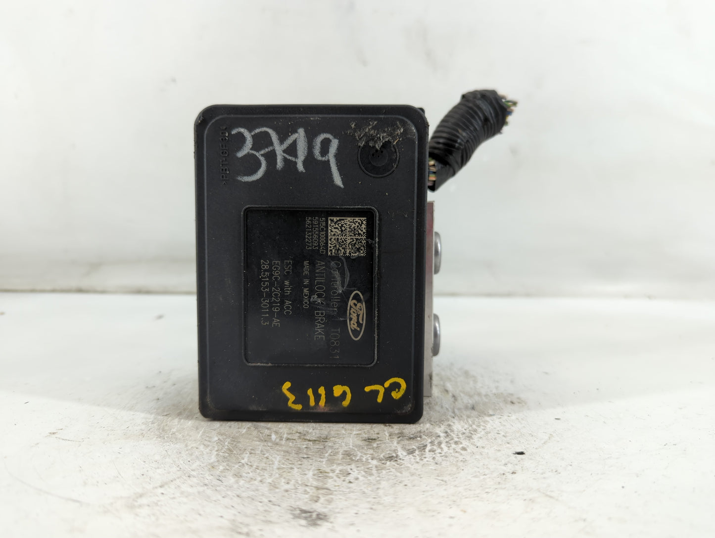 2014-2016 Ford Fusion ABS Pump Control Module Replacement P/N:EG9C-2C405-DF Fits Fits 2014 2015 2016 OEM Used Auto Parts - O