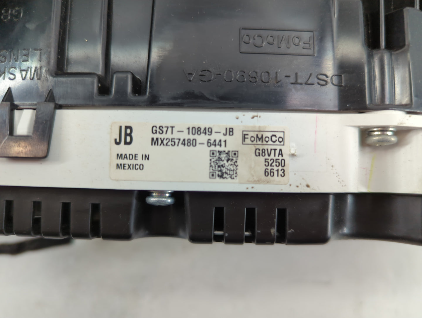 2016 Ford Fusion Instrument Cluster Speedometer Gauges P/N:GS7T-10849-JB Fits OEM Used Auto Parts - Oemusedautoparts1.com