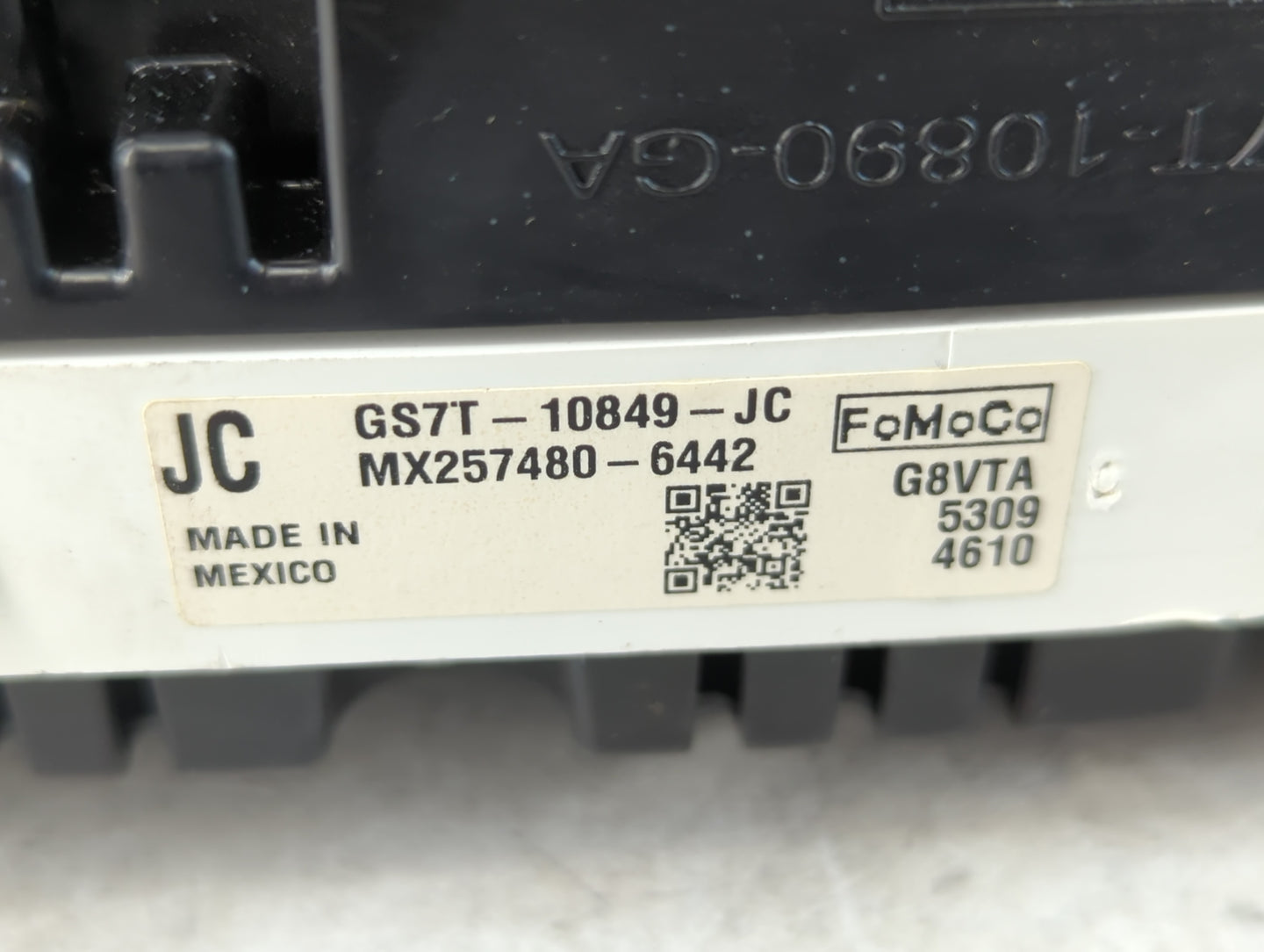 2016 Ford Fusion Instrument Cluster Speedometer Gauges P/N:GS7T-10849-JC GS7T-10849-JB Fits OEM Used Auto Parts - Oemusedaut