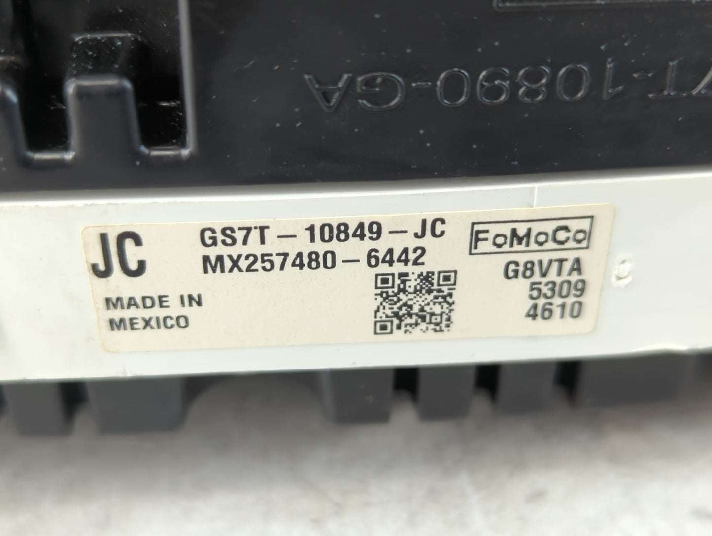 2016 Ford Fusion Instrument Cluster Speedometer Gauges P/N:GS7T-10849-JC GS7T-10849-JB Fits OEM Used Auto Parts - Oemusedaut