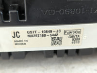 2016 Ford Fusion Instrument Cluster Speedometer Gauges P/N:GS7T-10849-JC GS7T-10849-JB Fits OEM Used Auto Parts - Oemusedaut