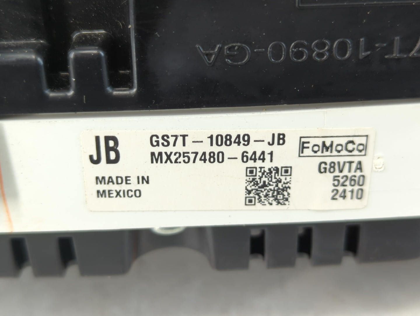 2016 Ford Fusion Instrument Cluster Speedometer Gauges P/N:GS7T-10849-JB Fits OEM Used Auto Parts - Oemusedautoparts1.com