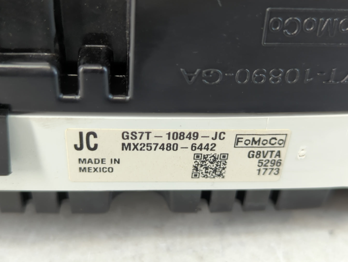 2016 Ford Fusion Instrument Cluster Speedometer Gauges P/N:GS7T-10849-JC Fits OEM Used Auto Parts - Oemusedautoparts1.com