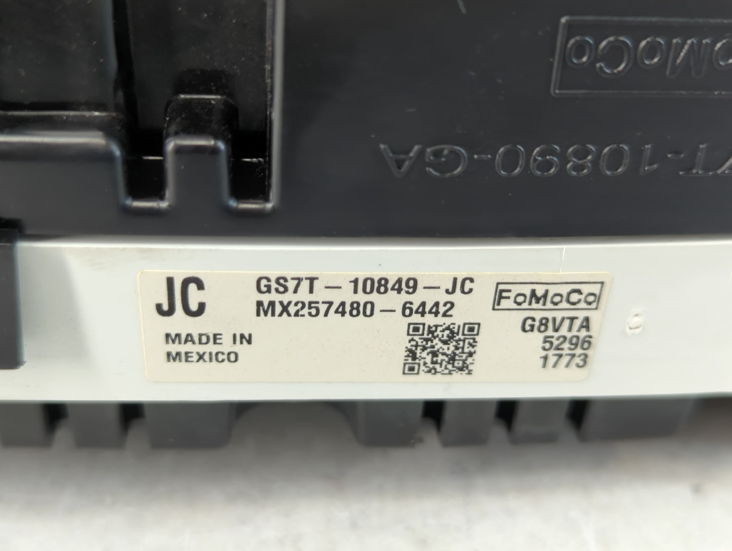 2016 Ford Fusion Instrument Cluster Speedometer Gauges P/N:GS7T-10849-JC Fits OEM Used Auto Parts - Oemusedautoparts1.com