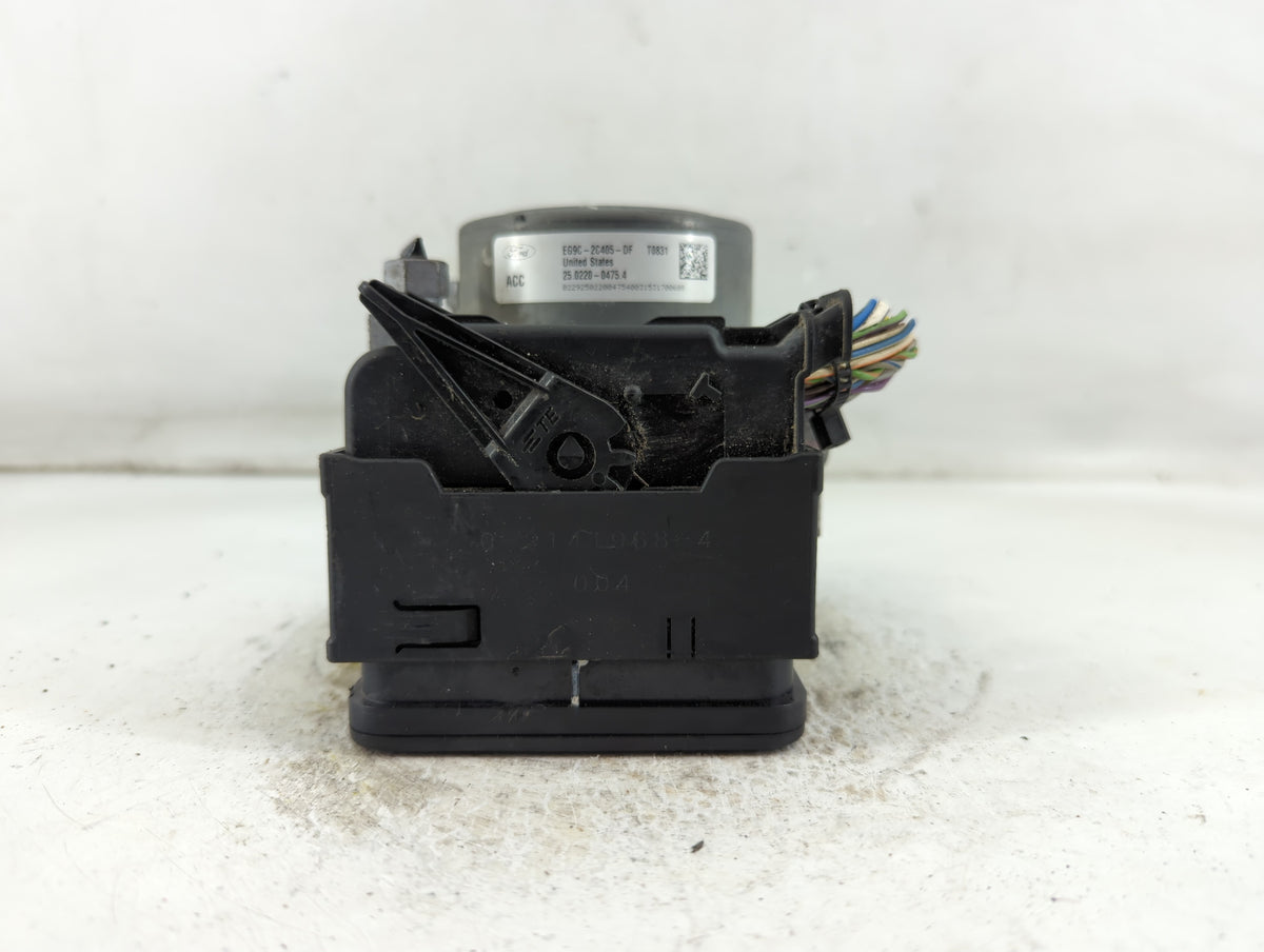 2014-2016 Ford Fusion Anti-Lock Brake ABS Pump Module Actuator OEM P/N:EG9C-2C405-DF EG9C-2C405-AG Fits Fits 2014 2015 2016 