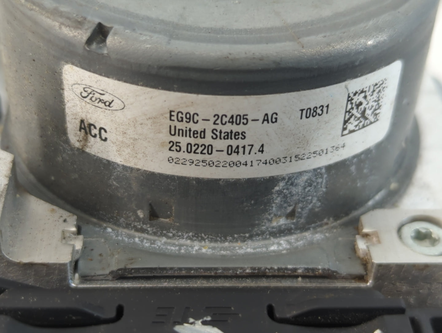 2014-2016 Ford Fusion ABS Pump Control Module Replacement P/N:EG9C-2C405-AG Fits Fits 2014 2015 2016 OEM Used Auto Parts - O