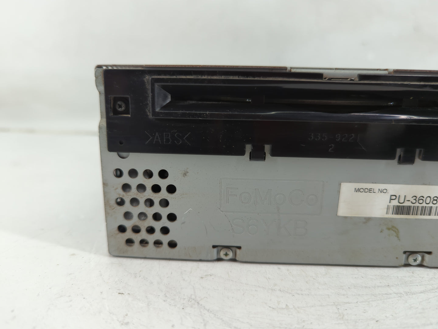 2016 Ford Mustang Radio AM FM Cd Player Receiver Replacement P/N:FR3T-19C107-MJ Fits OEM Used Auto Parts - Oemusedautoparts1