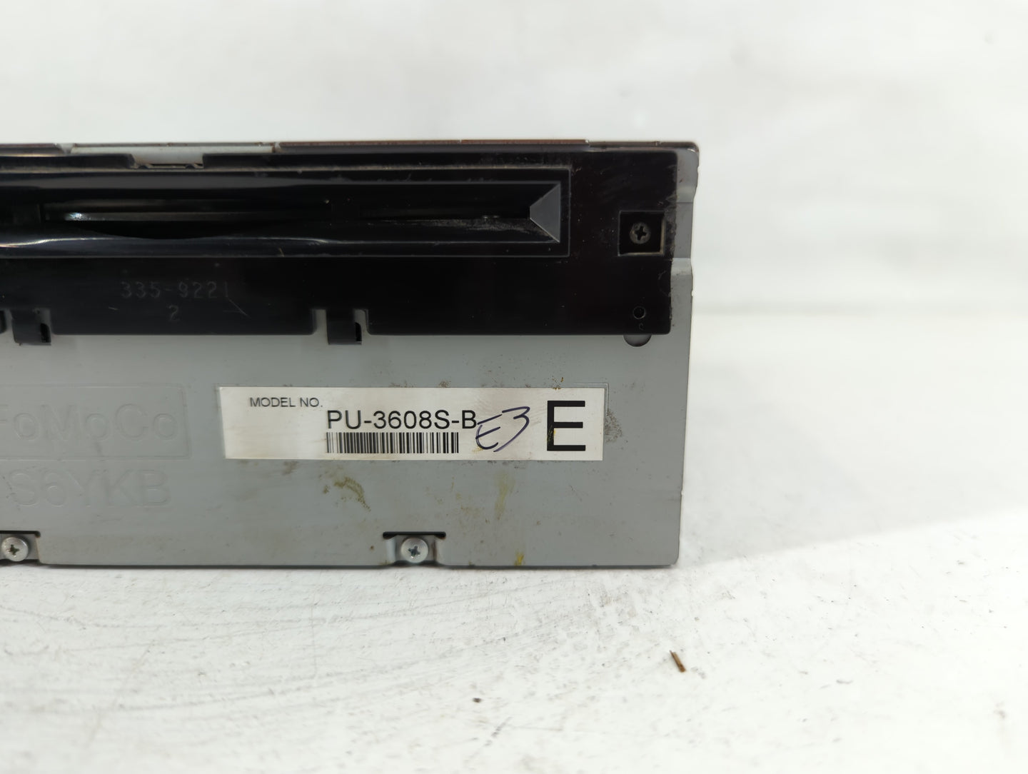 2016 Ford Mustang Radio AM FM Cd Player Receiver Replacement P/N:FR3T-19C107-MJ Fits OEM Used Auto Parts - Oemusedautoparts1