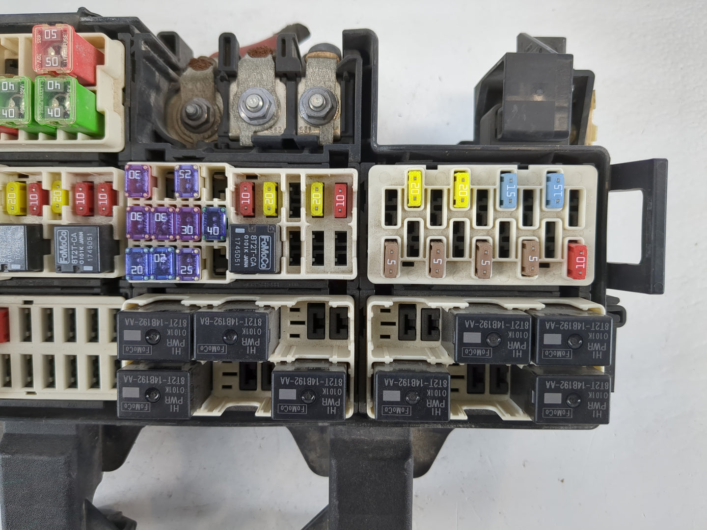 2016-2017 Ford Mustang Fusebox Fuse Box Panel Relay Module P/N:FR3T-14536-AB Fits Fits 2016 2017 OEM Used Auto Parts - Oemus