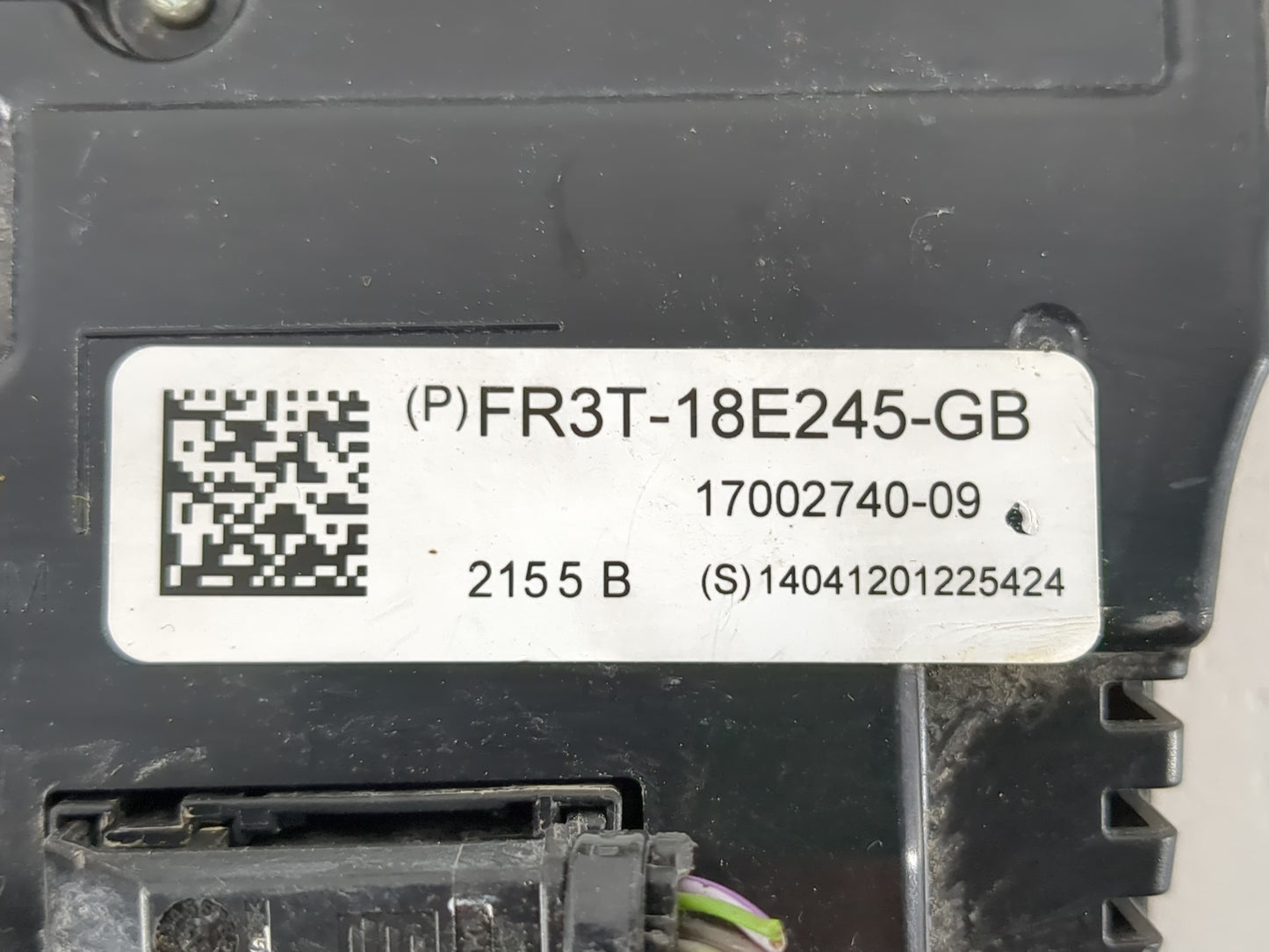 2016 Ford Mustang Climate Control Module Temperature AC/Heater Replacement P/N:FR3T-18E245-GB Fits OEM Used Auto Parts - Oem