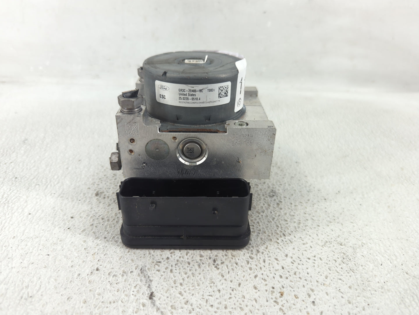 2015-2020 Ford Mustang ABS Pump Control Module Replacement P/N:GR3C-2C405-BC Fits Fits 2015 2016 2017 2018 2019 2020 OEM Use