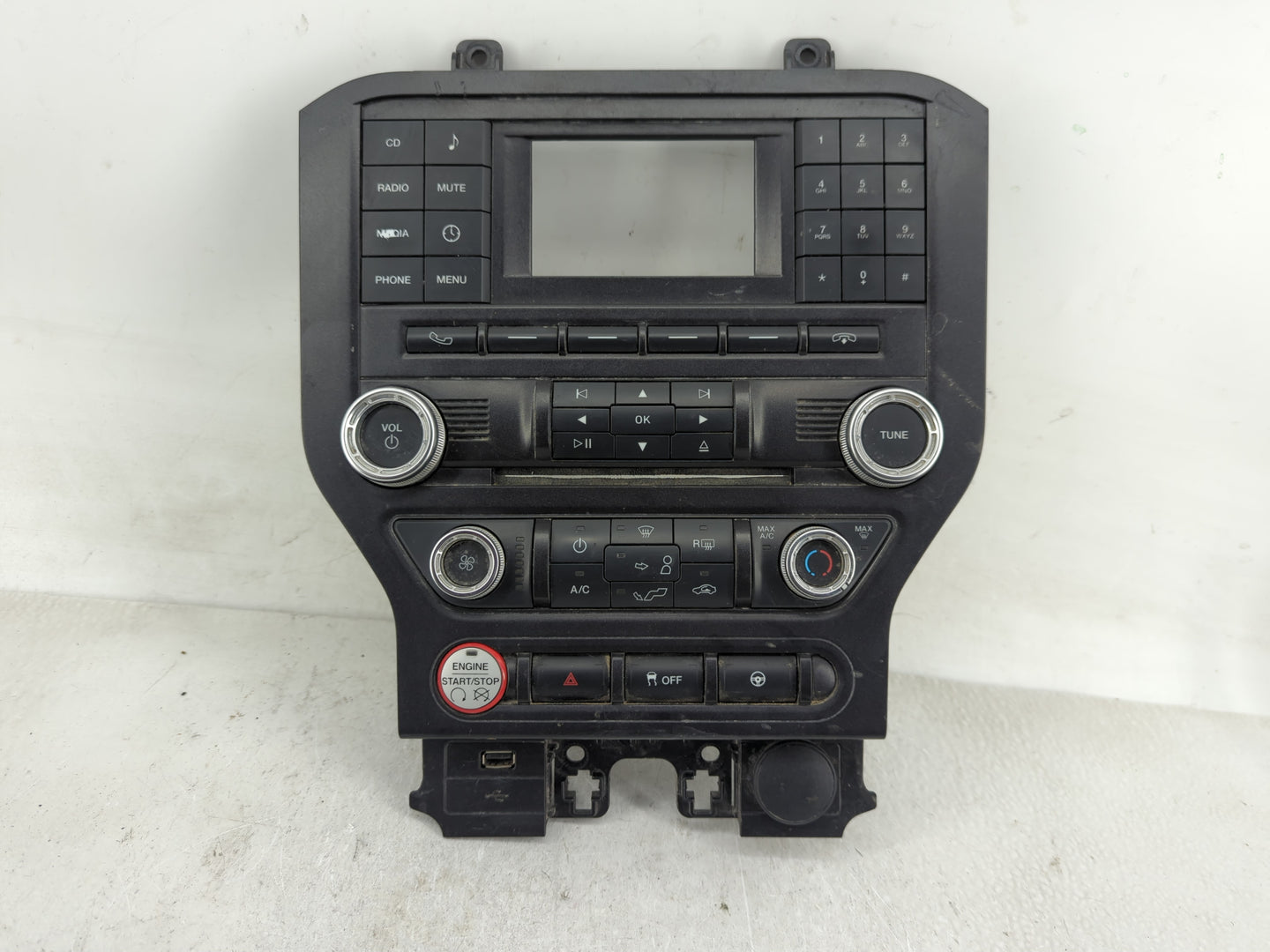 2016 Ford Mustang Climate Control Module Temperature AC/Heater Replacement P/N:FR3T-18E243-EB Fits OEM Used Auto Parts - Oem