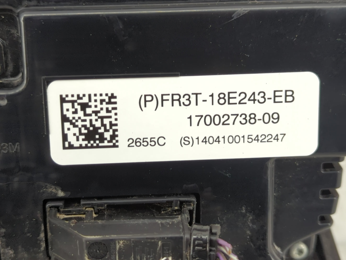 2016 Ford Mustang Climate Control Module Temperature AC/Heater Replacement P/N:FR3T-18E243-EB Fits OEM Used Auto Parts - Oem