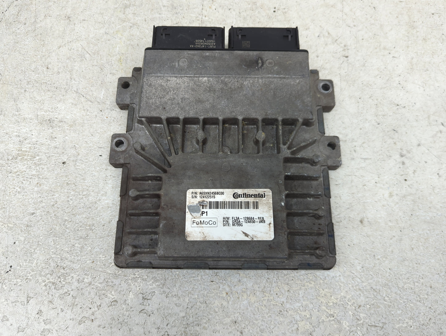 2015-2016 Ford Mustang PCM Engine Control Computer ECU ECM PCU OEM P/N:FL3A-12B684-BEB GR3A-12A650-BKB Fits OEM Used Auto Pa