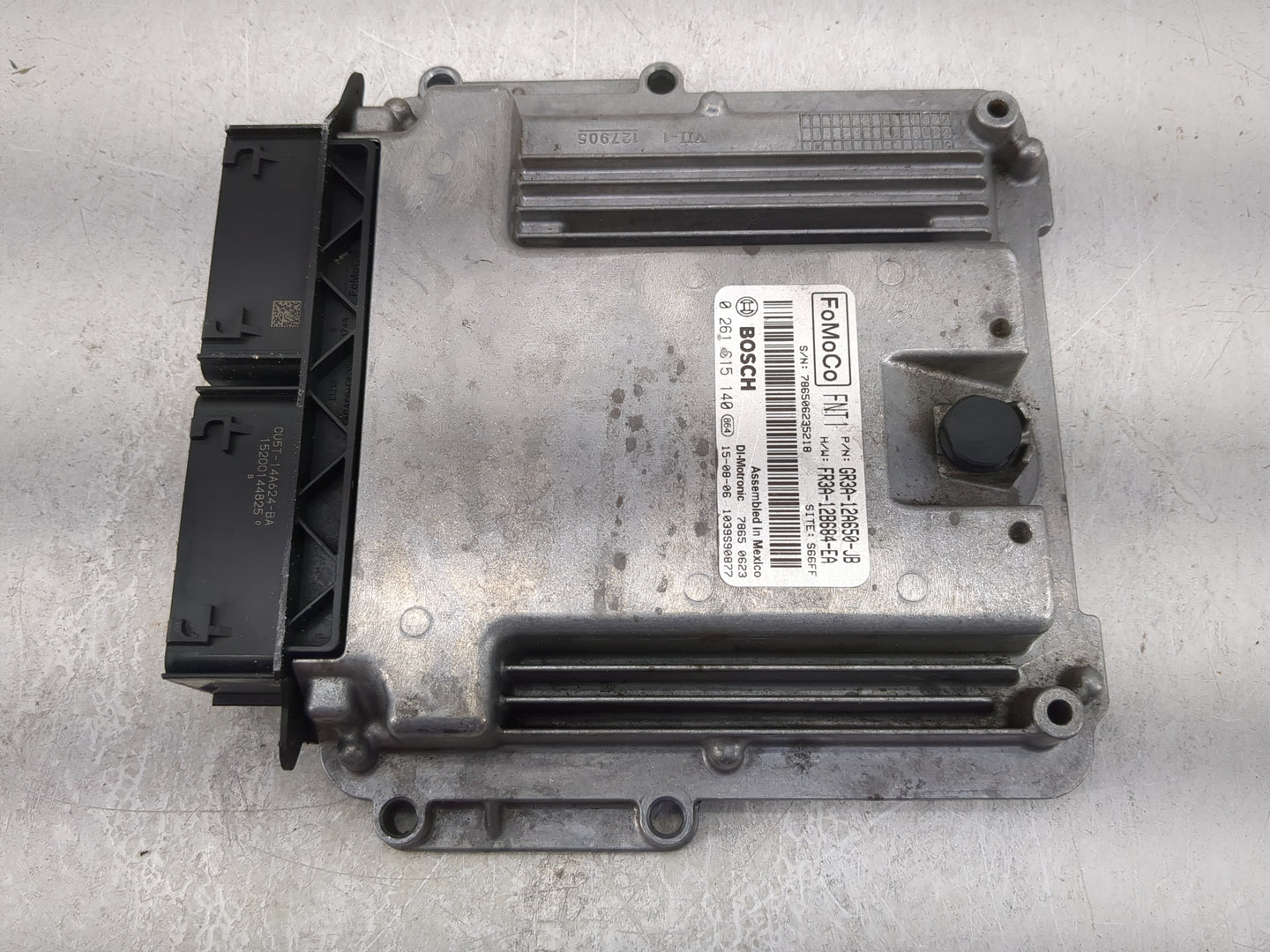 2015-2017 Ford Mustang PCM Engine Control Computer ECU ECM PCU OEM P/N:GR3A-12A650-JB FR3A-12B684-EA Fits OEM Used Auto Part