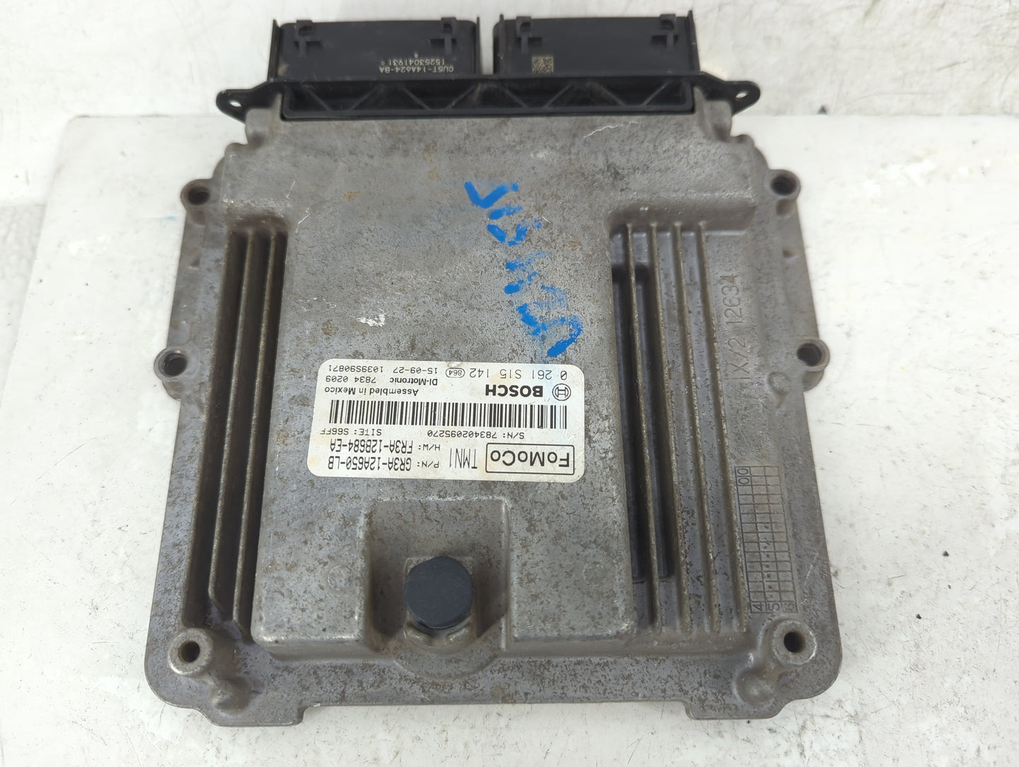 2015-2016 Ford Mustang PCM Engine Control Computer ECU ECM PCU OEM P/N:GR3A-12A650-LB, FR3A-12B684-EA, 0261S15142 Fits OEM U