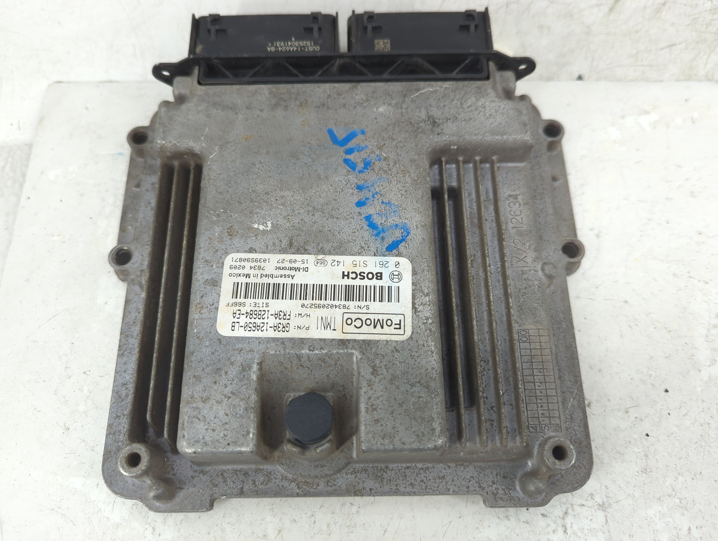 2015-2016 Ford Mustang PCM Engine Control Computer ECU ECM PCU OEM P/N:GR3A-12A650-LB, FR3A-12B684-EA, 0261S15142 Fits OEM U