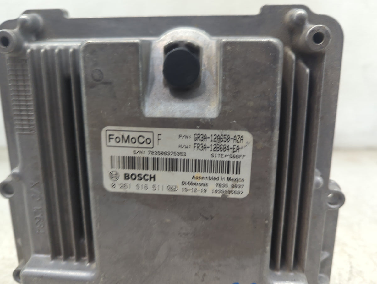 2015-2017 Ford Mustang PCM Engine Control Computer ECU ECM PCU OEM P/N:GR3A-12A650-AZA FR3A-12B684-EA OEM Used Auto Parts - 