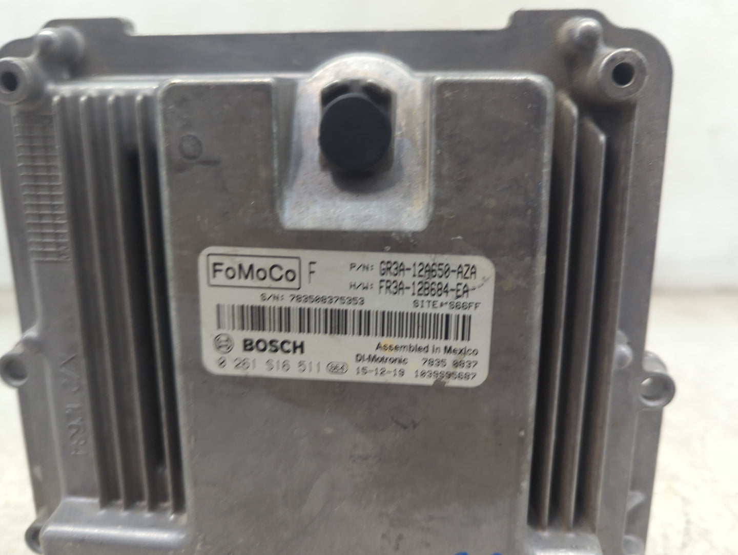 2015-2017 Ford Mustang PCM Engine Control Computer ECU ECM PCU OEM P/N:GR3A-12A650-AZA FR3A-12B684-EA Fits OEM Used Auto Par