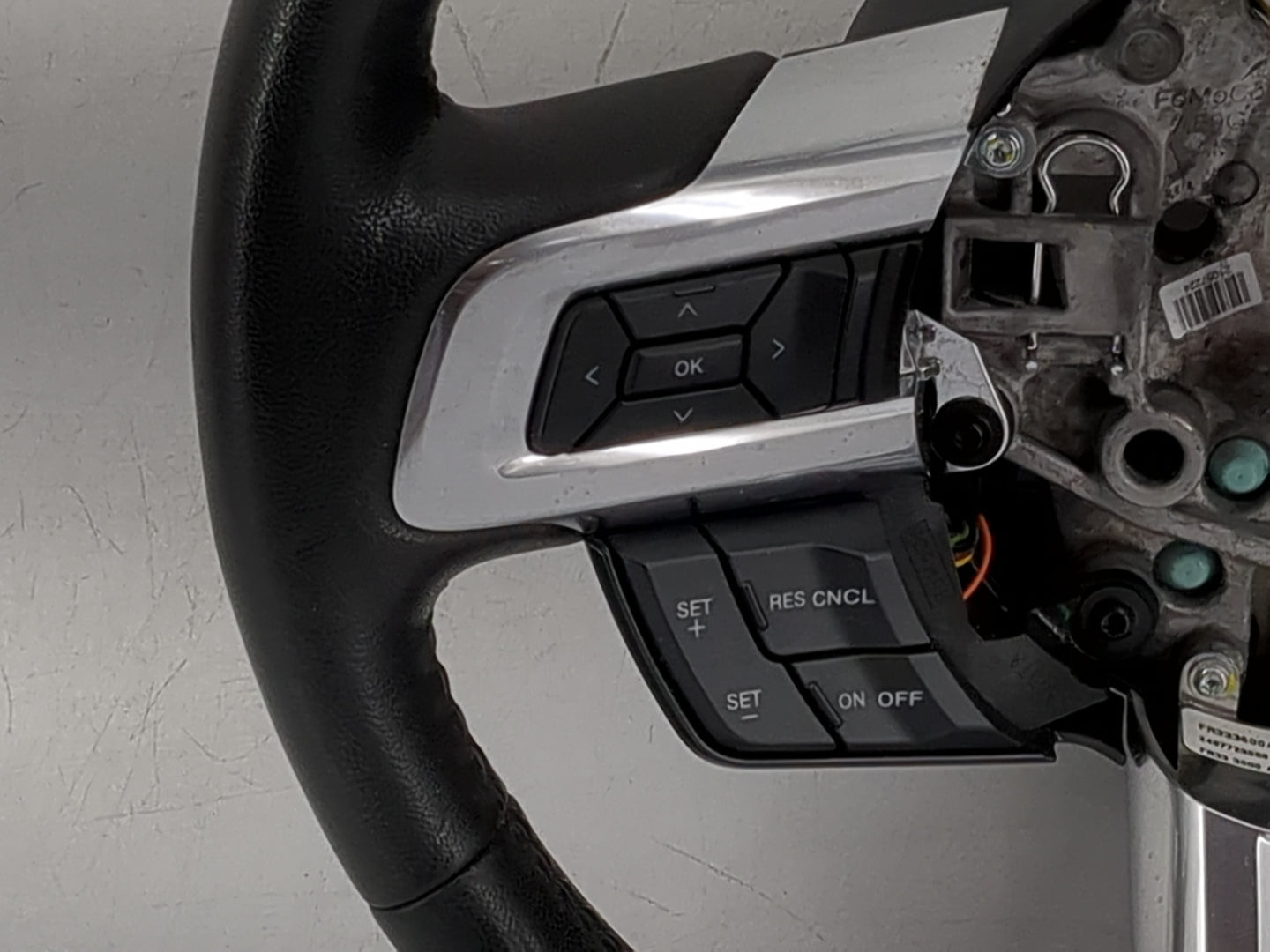 2016 Ford Mustang Steering Wheel Oem Black - Oemusedautoparts1.com
