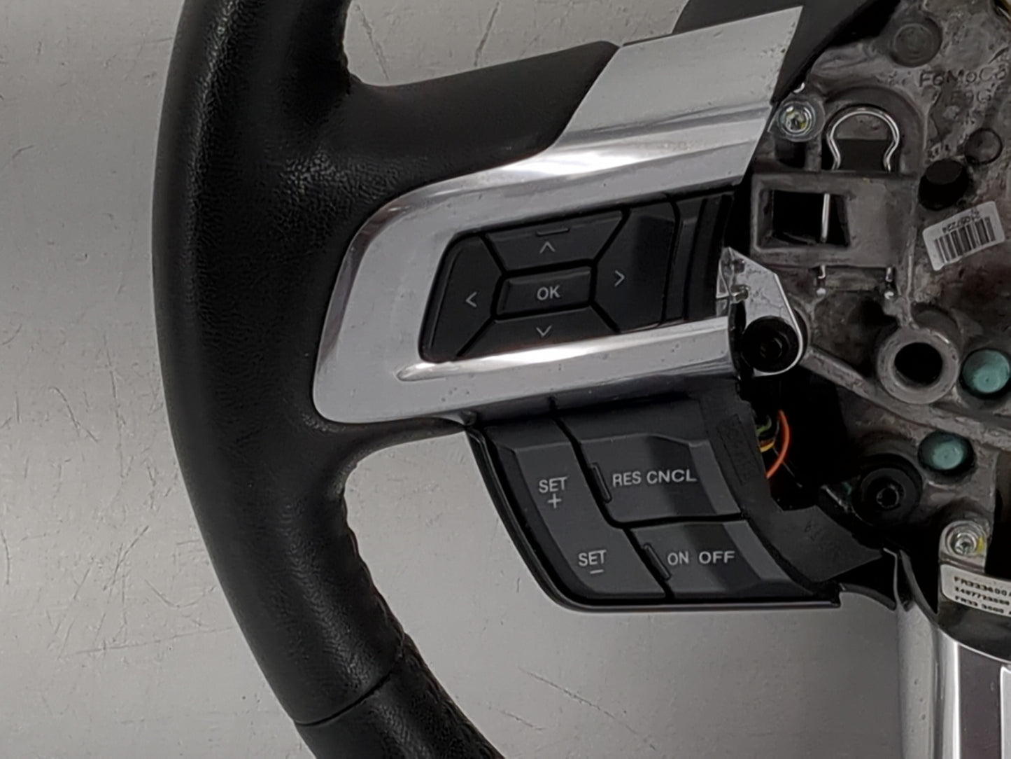 2016 Ford Mustang Steering Wheel Oem Black - Oemusedautoparts1.com