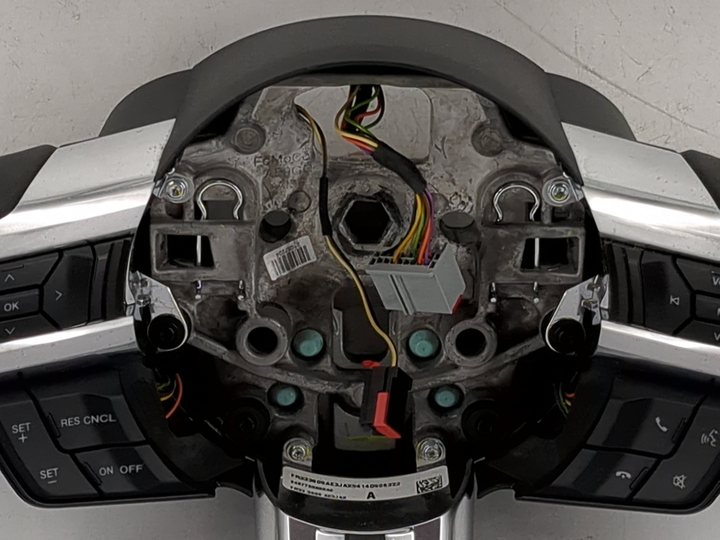 2016 Ford Mustang Steering Wheel Oem Black - Oemusedautoparts1.com