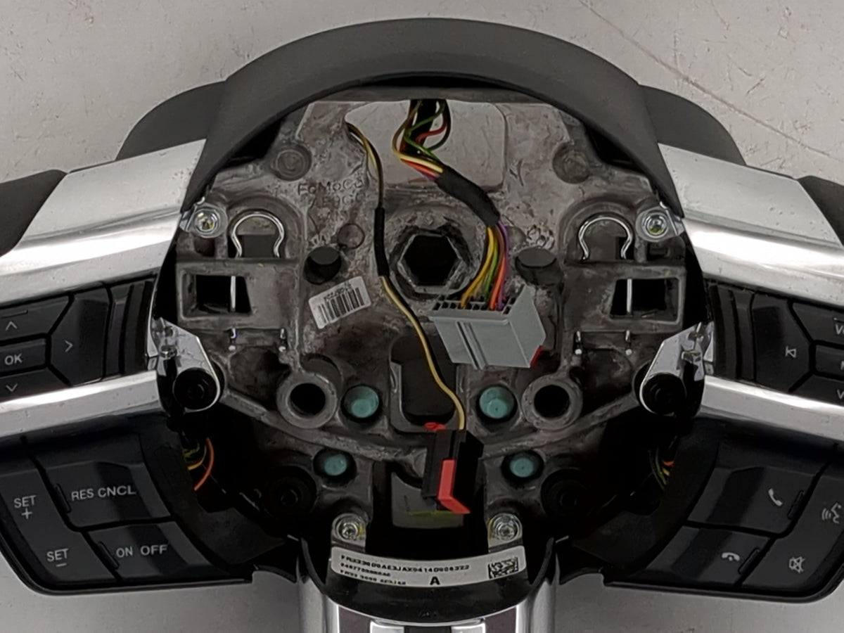 2016 Ford Mustang Steering Wheel Oem Black - Oemusedautoparts1.com