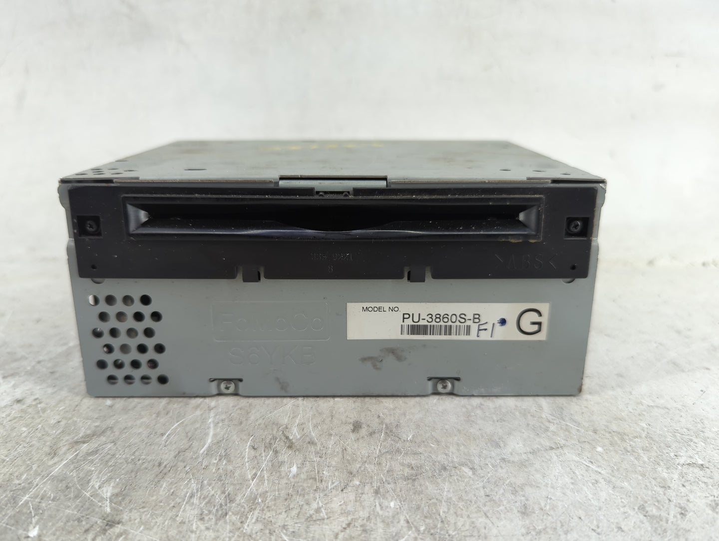 2016 Ford Mustang Radio AM FM Cd Player Receiver Replacement P/N:PU-3860S-B GR3T-19C107-MC, 276-1826-05, A13139598 Fits OEM 