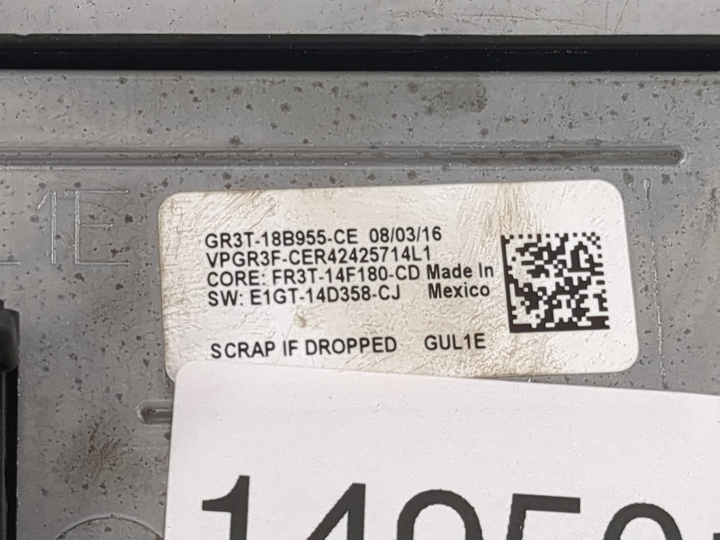 2015-2015 Ford Mustang Information Display Screen - Oemusedautoparts1.com
