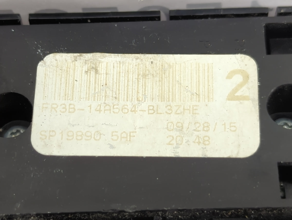 2015-2020 Ford Mustang Master Power Window Switch Replacement Driver Side Left P/N:FR3B-14A564-BL3ZHE SP19890 5AF Fits OEM U