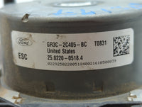 2015-2020 Ford Mustang Anti-Lock Brake ABS Pump Module Actuator OEM P/N:GR3C-2C405-BD FR3C-2C405-BE Fits OEM Used Auto Parts