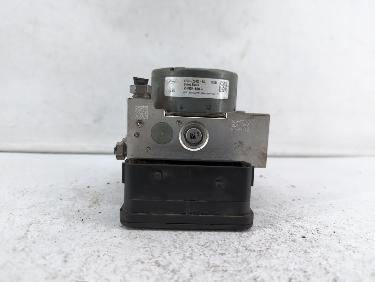 2015-2020 Ford Mustang Anti-Lock Brake ABS Pump Module Actuator OEM P/N:GR3C-2C405-BD FR3C-2C405-BE Fits OEM Used Auto Parts