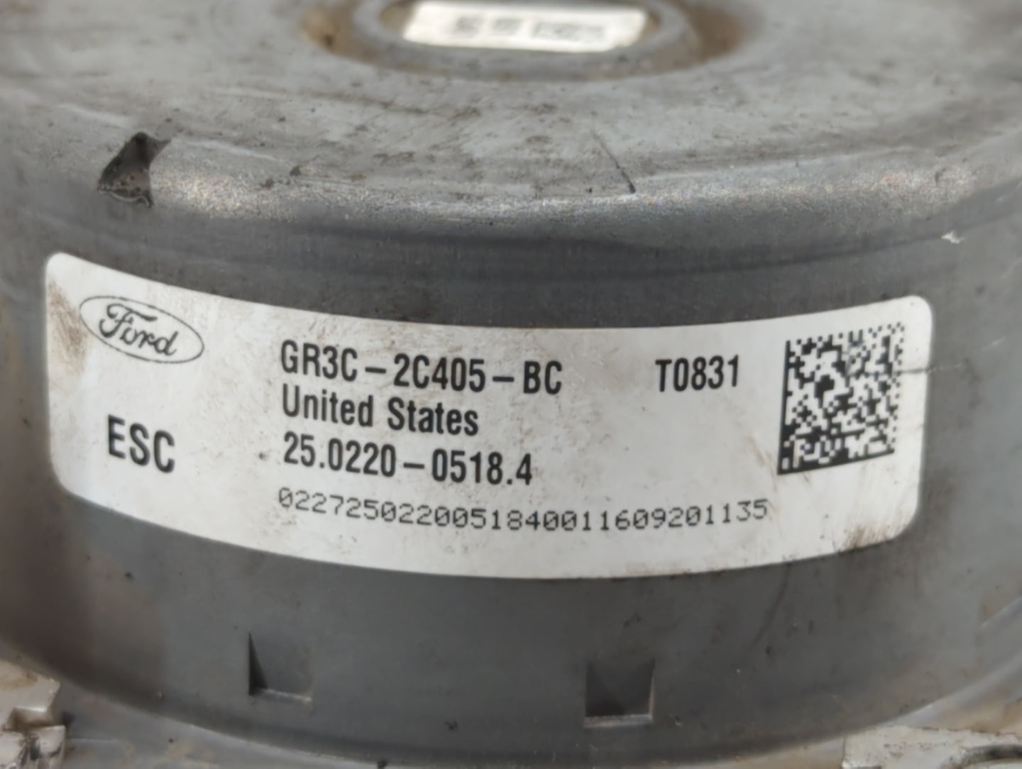 2015-2018 Ford Mustang ABS Pump Control Module Replacement P/N:GR3C-2C405-BD FR3C-2C405-BE Fits Fits 2015 2016 2017 2018 OEM