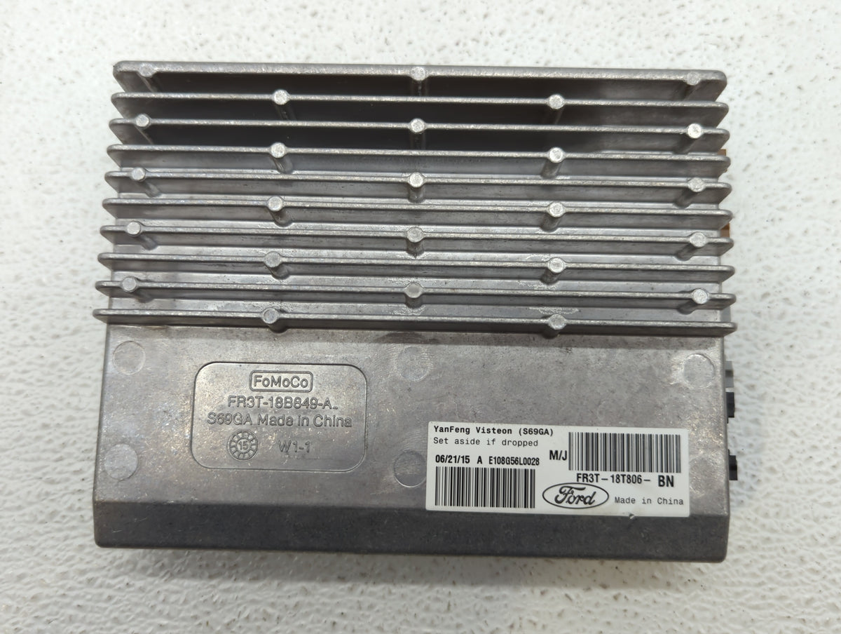 2015-2016 Ford Mustang Am Fm Cd Player Radio Receiver 521839 - Oemusedautoparts1.com