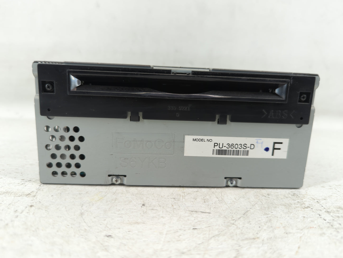 2016-2017 Ford Mustang Radio AM FM Cd Player Receiver Replacement P/N:A13139598 GR3T-19C107-DC Fits Fits 2016 2017 OEM Used 