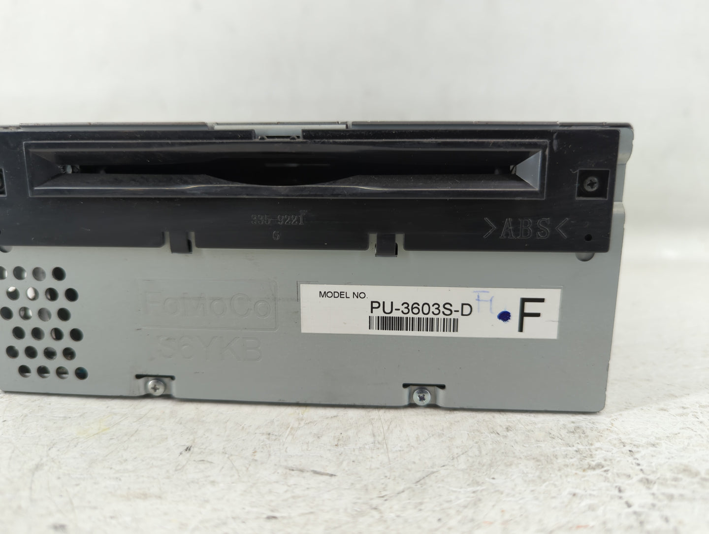 2016-2017 Ford Mustang Radio AM FM Cd Player Receiver Replacement P/N:A13139598 GR3T-19C107-DC Fits Fits 2016 2017 OEM Used 